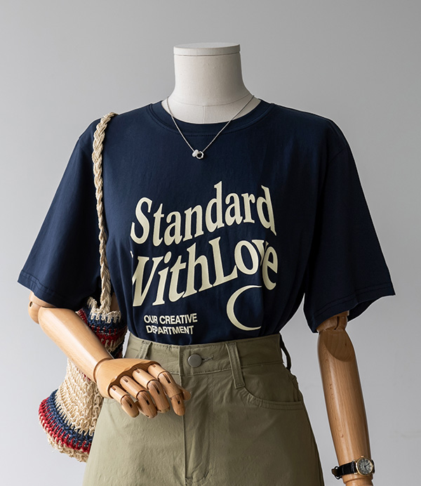 standard 배색 티셔츠[티셔츠CYF56]안나앤모드