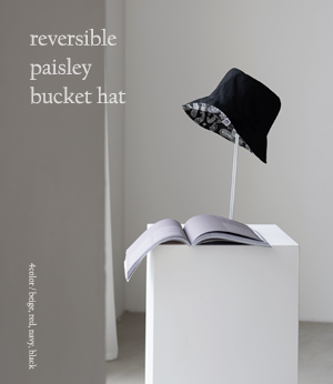 reversible paisley bucket hat[모자BGM40]안나앤모드
