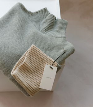 coloration cashmere wool knit[니트BDH49]안나앤모드