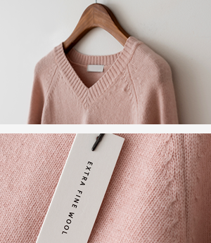 rise fine wool v knit[니트BFR5]안나앤모드
