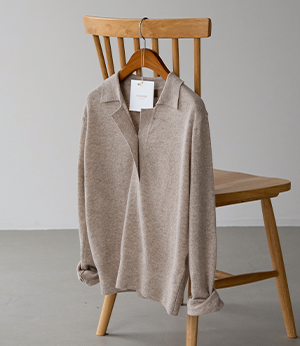 cashmere finewool collar knit[니트BND97]안나앤모드