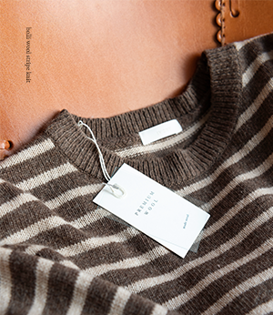 bolli wool stripe knit[니트BPE41]안나앤모드