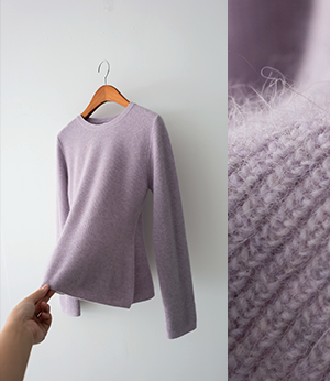 calet flare wool raccoon knit[니트BPY71]안나앤모드