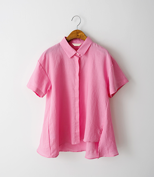 mavin linen unbal slit shirt[셔츠BKT30]안나앤모드
