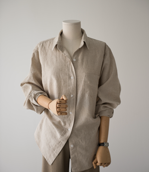 date linen slit shirt[셔츠BH540]안나앤모드