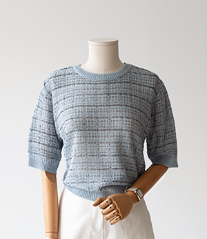 kerio tweed summer knit[니트BKE1]안나앤모드