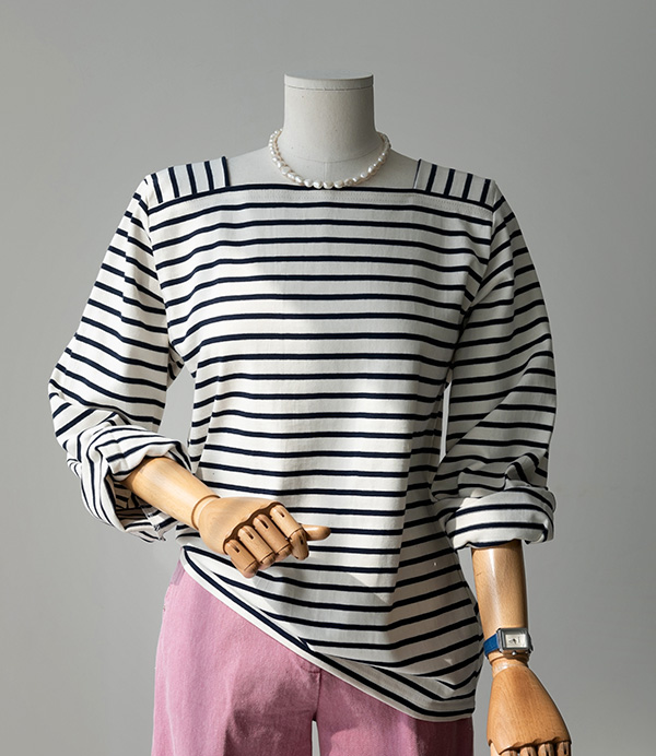 stripe 스퀘어 티셔츠[티셔츠CTQ68] 4color_free size안나앤모드