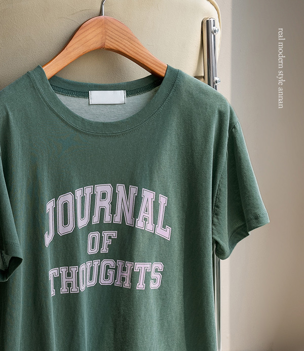 journal 피그먼트 티셔츠[티셔츠CX5100]안나앤모드